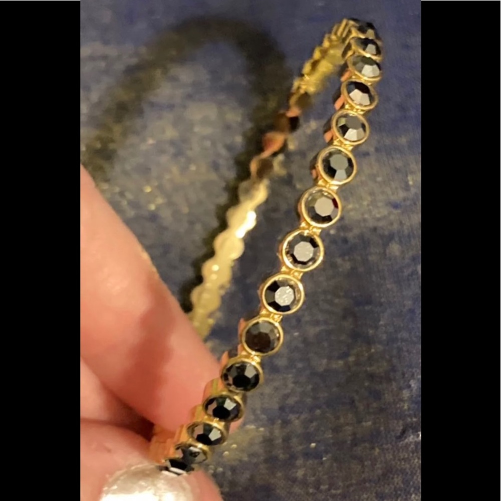 MARC JACOBS Faceted Crystal Bangle